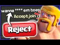 The Funniest Clan Requests Ever! (Clash of Clans)