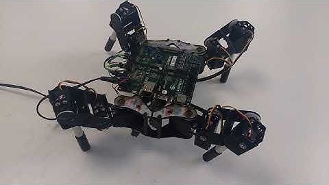 FPGA based Quadruped Robot
