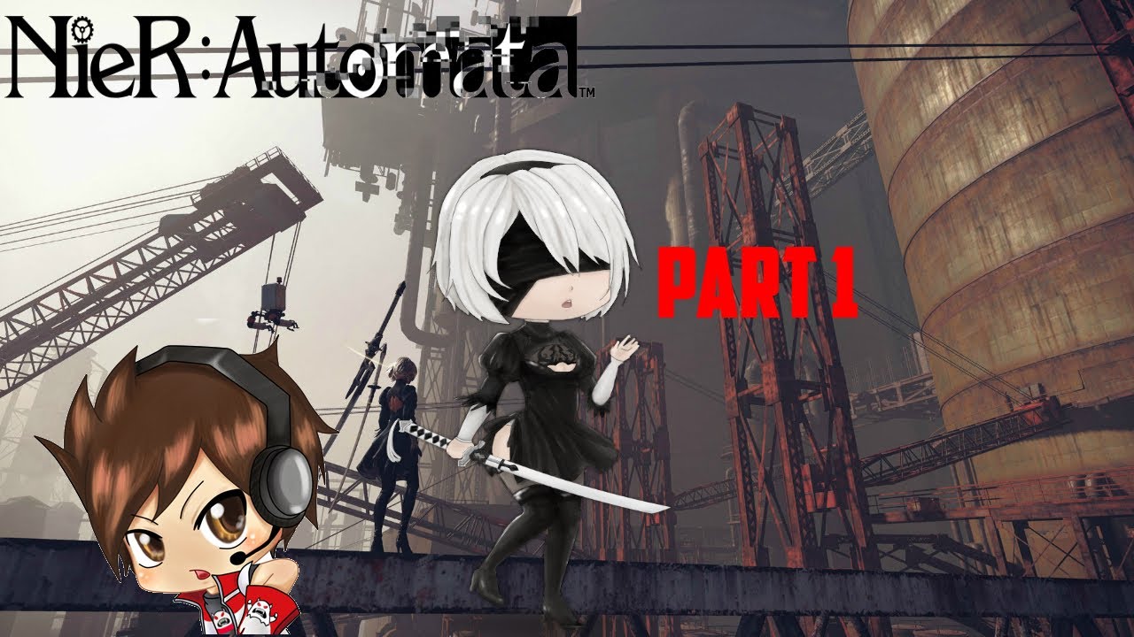 NieR: Automata PC Gameplay (#1: Prologue, Abandoned Factory)