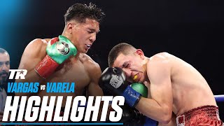 Emiliano Vargas Continues To Dominate The Opposition | FIGHT HIGHLIGHTS