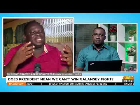 Does President mean we can't win Galamsey fight? - Nnawotwi Yi on Adom TV (8-10-22)