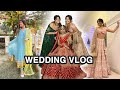 Cousin's Wedding Vlog| What I Wore| Makeup & Hair || Part-2