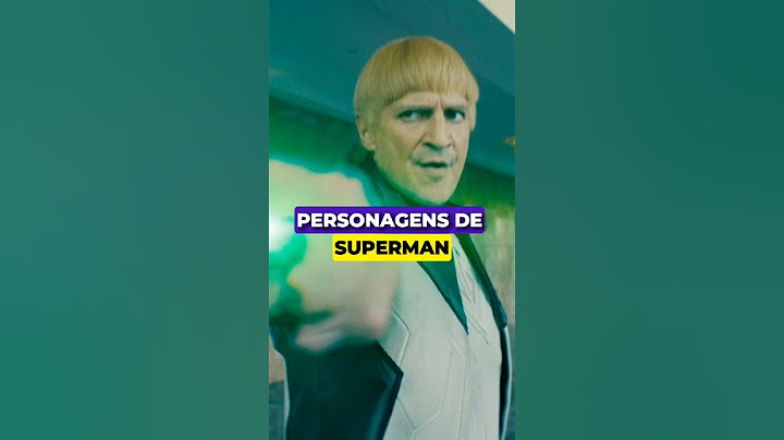 REVELANDO os PERSONAGENS do TRAILER de SUPERMAN