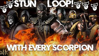 New Power Gen Bug gives all Scorpions Stun Loop in Update 3.4.1. MK Mobile