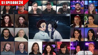 Demon Slayer: Kimetsu no Yaiba Season 1 Episode 24 Reaction Mashup