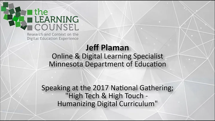 Jeff Plaman Presentation - National Gathering 2017