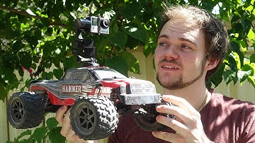 ZhiYun Rider-M (3-Axis Stabilizing Gimbal) RC Truck Test ft. GoPro | Dans2ube