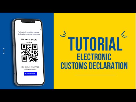 Cara Mudah Isi E-CD (Electronic Customs Declaration)