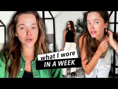 What I Wear In A Week | Everyday Chic Outfits