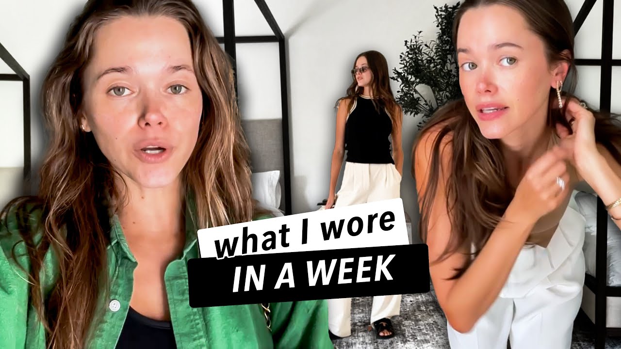 What I Wear In A Week  Everyday Chic Outfits