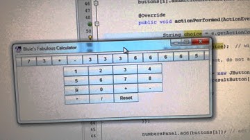 The beginnings of a Calculator in Java