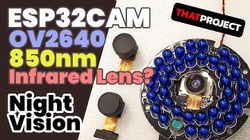 ESP32CAM | OV2640 LENS voor bewakingscamera (ft. 160 graden groothoeklens + 850IR)