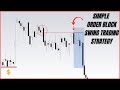 Simple Order Block Swing Trading Strategy - Smart Money Forex