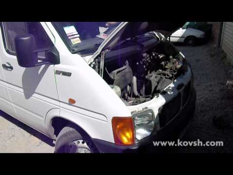 Разбитый шкив коленвала на VOLKSWAGEN LT 2.5 TD