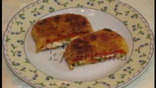 Шницель из болгарского перца с сыром Шницель из болгарского перца с сыром