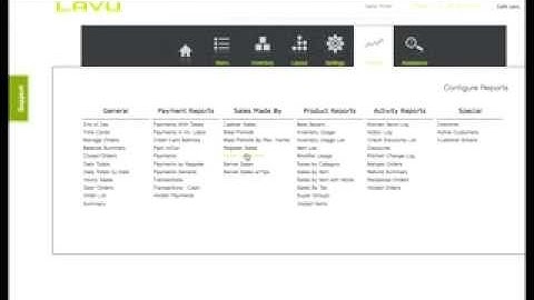 Lavu POS Revenue Centers