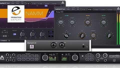 Demo Of Apogee DualPath Effects Rack At NAMM 2018