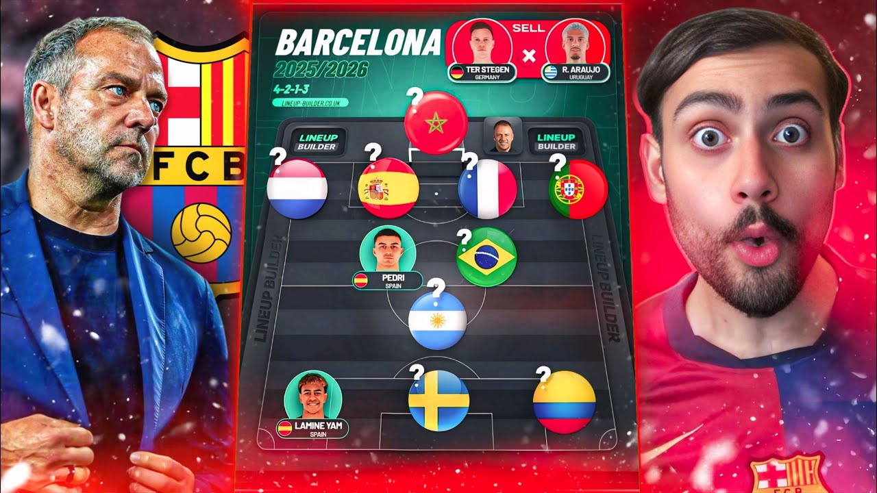 🚨ويلٌ لدوري الأبطال من شرٍ قد إقترب (إعادة بناء برشلونة)