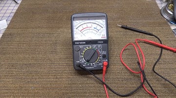 New Computer Test  - TekPower TP8250 Multimeter Demo