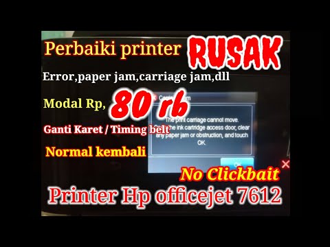 printer-hp-officejet-7612-ganti-karet-timing-belt-samping-/-cara-perbaiki-printer-hp-officejet-7612