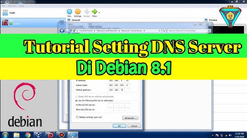 Cara Setting DNS Server Di Debian 8.1 - Instalasi DNS Di Debian