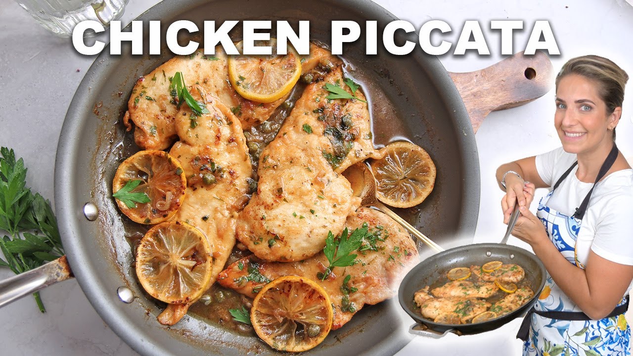 Easy Chicken Piccata Pizza, Recipe