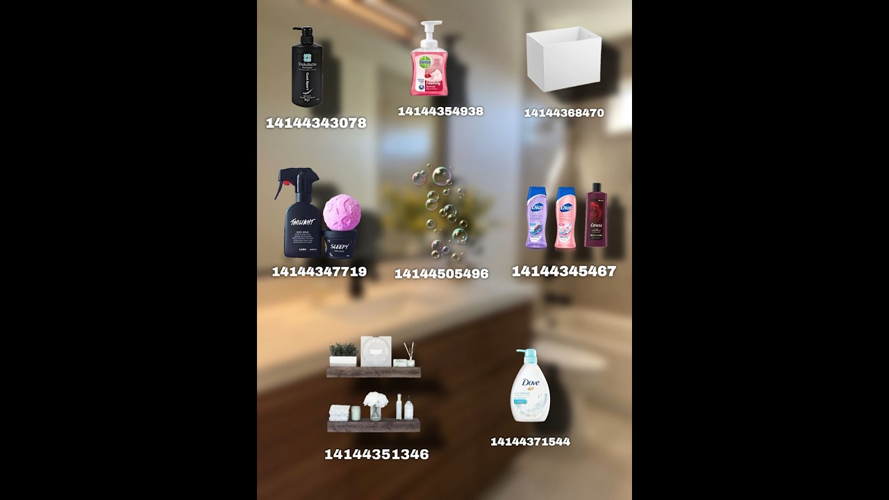 Bathroom Decals Codes Rag Soap More Roblox 