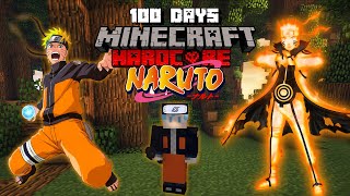 MÌNH SINH TỒN 100 NGÀY TRONG MINECRAFT NARUTO SIÊU KHÓ !!