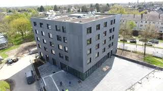 Das neue Gästehaus der Textilakademie in Mönchengladbach