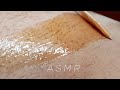 ASMR // WAXING MY LEGS WITH SUGAR WAX (NO TALKING )