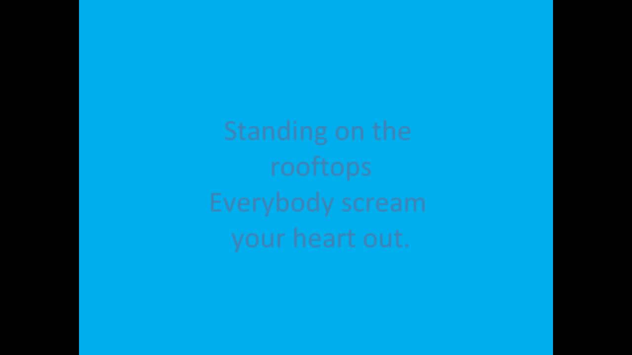 Lostprophets Rooftops lyrics YouTube