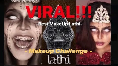 Lathi - Weird Genius ft Sarafajira || Best Makeup Challenge Jharna Bhagwani