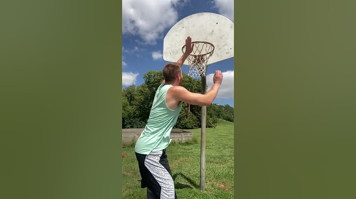The first person to ever hang on the rim probably #basketball #firstpersonever