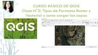 CURSO BÁSICO DE QGIS. Clase N° 2. Formatos Vector y Raster, tipos de Archivos Y Como subirlos a QGIS