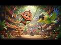 Monkey Stole the Bananas Jungle Show | Funny Monkey Banana Song + Kids Adventure | Nursery