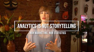 How is analytics different from data journalism?