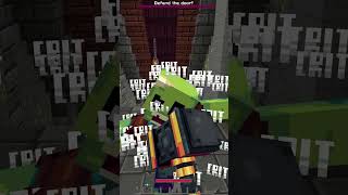 Holding Back Zombies #Minecraft #Zombie #Free