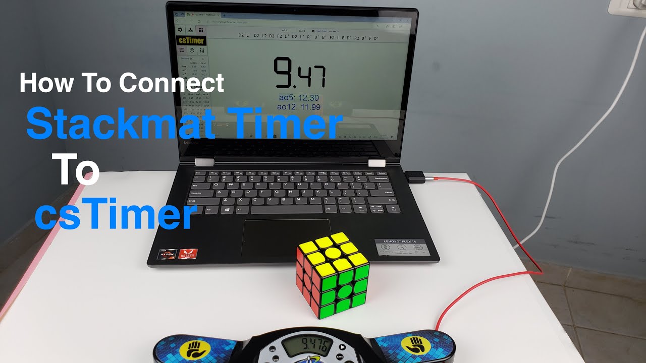 How To Connect Stackmat Timer To A Computer MDCuber YouTube