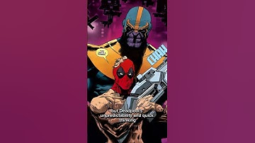 Deadpool vs Thanos: A fight for love! #deadpool #thanos #marvel #death #marvelcomics #explained