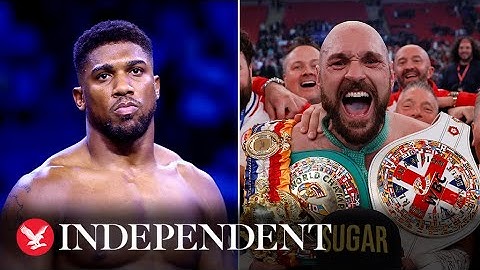 Anthony Joshua accepts terms for Tyson Fury fight on 3 December, team confirms