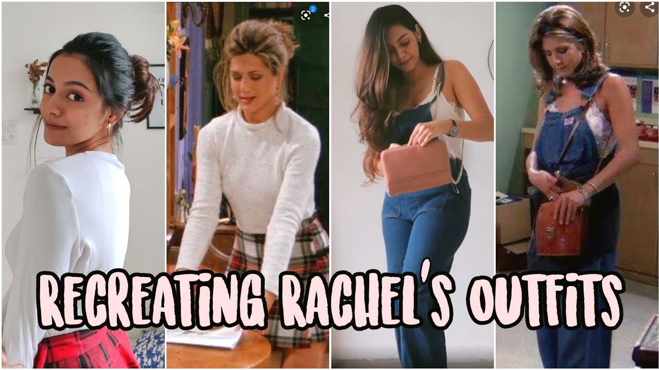 Recreating Rachel Green's Outfits, Friends lookbook