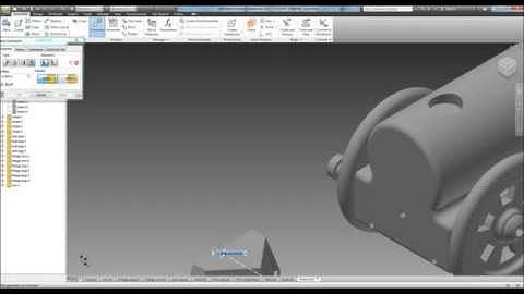 Creating the Train Assembly in Autodesk Inventor