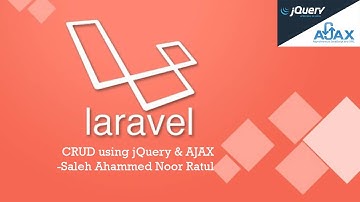 02 Laravel CRUD using AJAX  Installing Laravel and setting view elements  (Bangla)