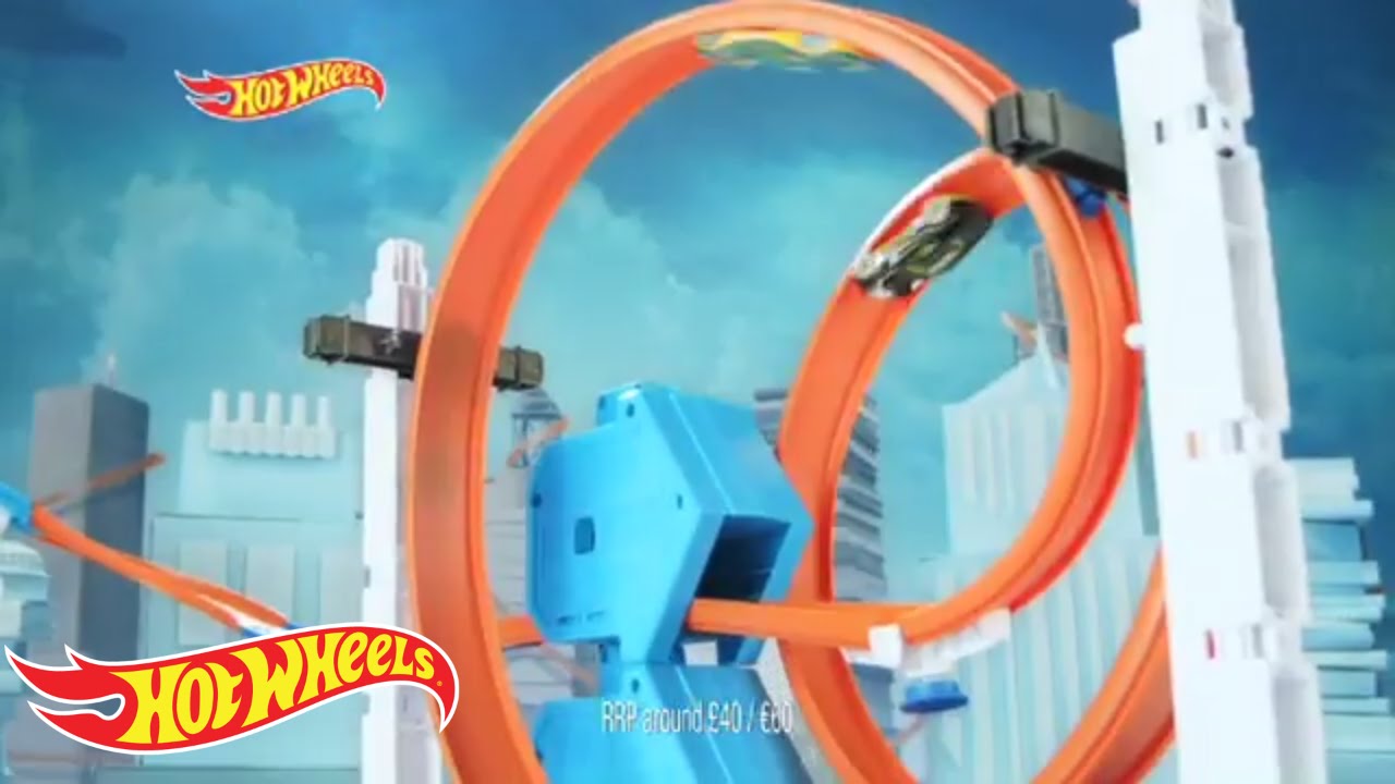 hot wheels track builder system power booster kit