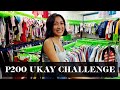 Ukay Ukay Challenge: 200 Pesos For Three Looks | Laureen Uy