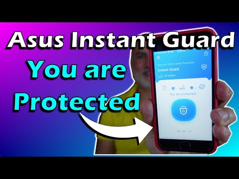 Asus router Instant Guard. Protect your WIFI connection with One click VPN