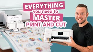 ULTIMATE CRICUT PRINT AND CUT TRAINING - Everything You NEED To Master Print \& Cut