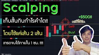 เทรด Scalping เก็บสั้นกินกำไรคำโต!! และเทรดจบได้ภายใน 1 ชม.