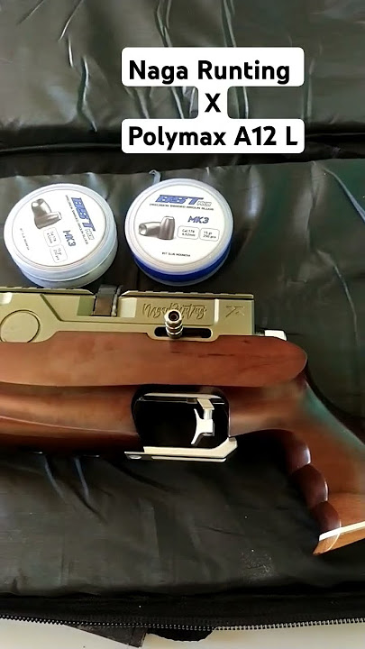 Naga Runting laras Polymax A12 L x slug BST MKIII 15 grain. Dari Ngurah pande hunter #airgun