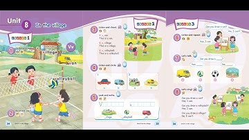 Tiếng Anh 2 Global Success - Unit 8: In the village